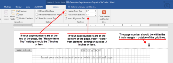 how to delete header and footer in word 2016