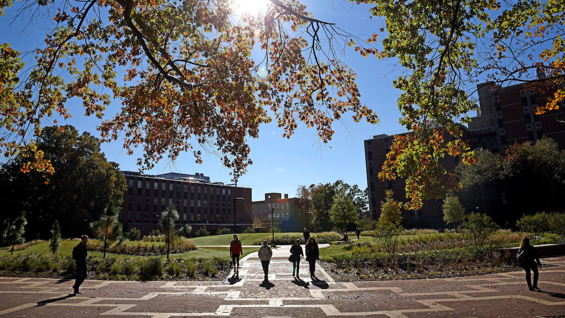 NC State Campus in Fall