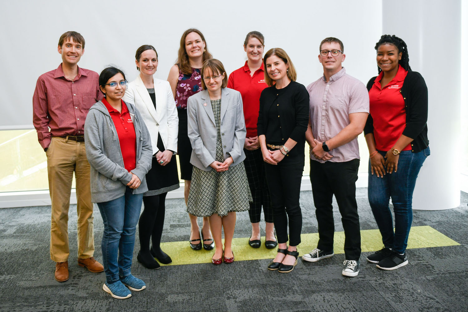 Professional Development Team Group Photo at 2019's 3MT Event