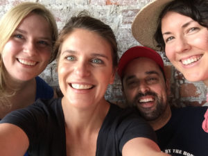 group selfie with Vivian Howard