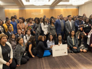 group picture of 2019 Institute for Teaching and Mentoring for SREB winners