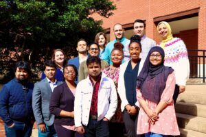 Ford Innovation Team (FIT), Wilson College of Textiles with Dr. Ericka Ford (front middle, black suit)