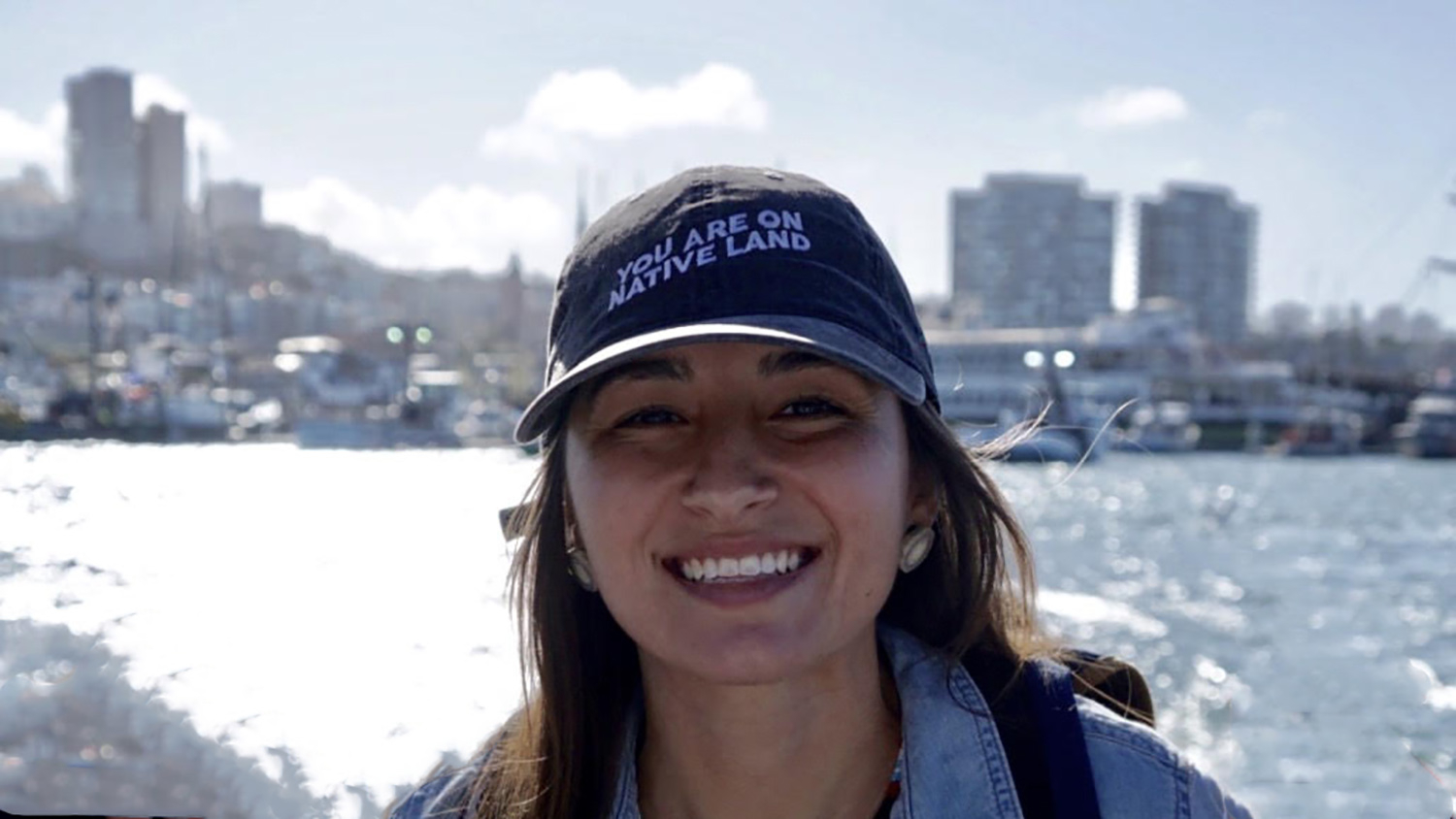 Jocelyn Painter on boat - NC State Student Brings Indigenous Knowledge to State Climate Policies - College of Natural Resources News NC State University