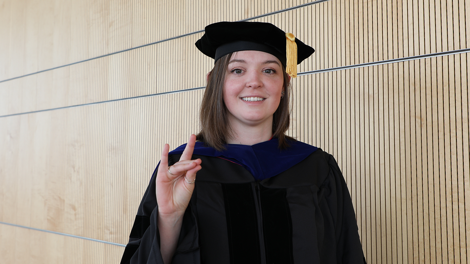 Paige Moore Ph.D. graduate in the College of Humanities and Social Sciences
