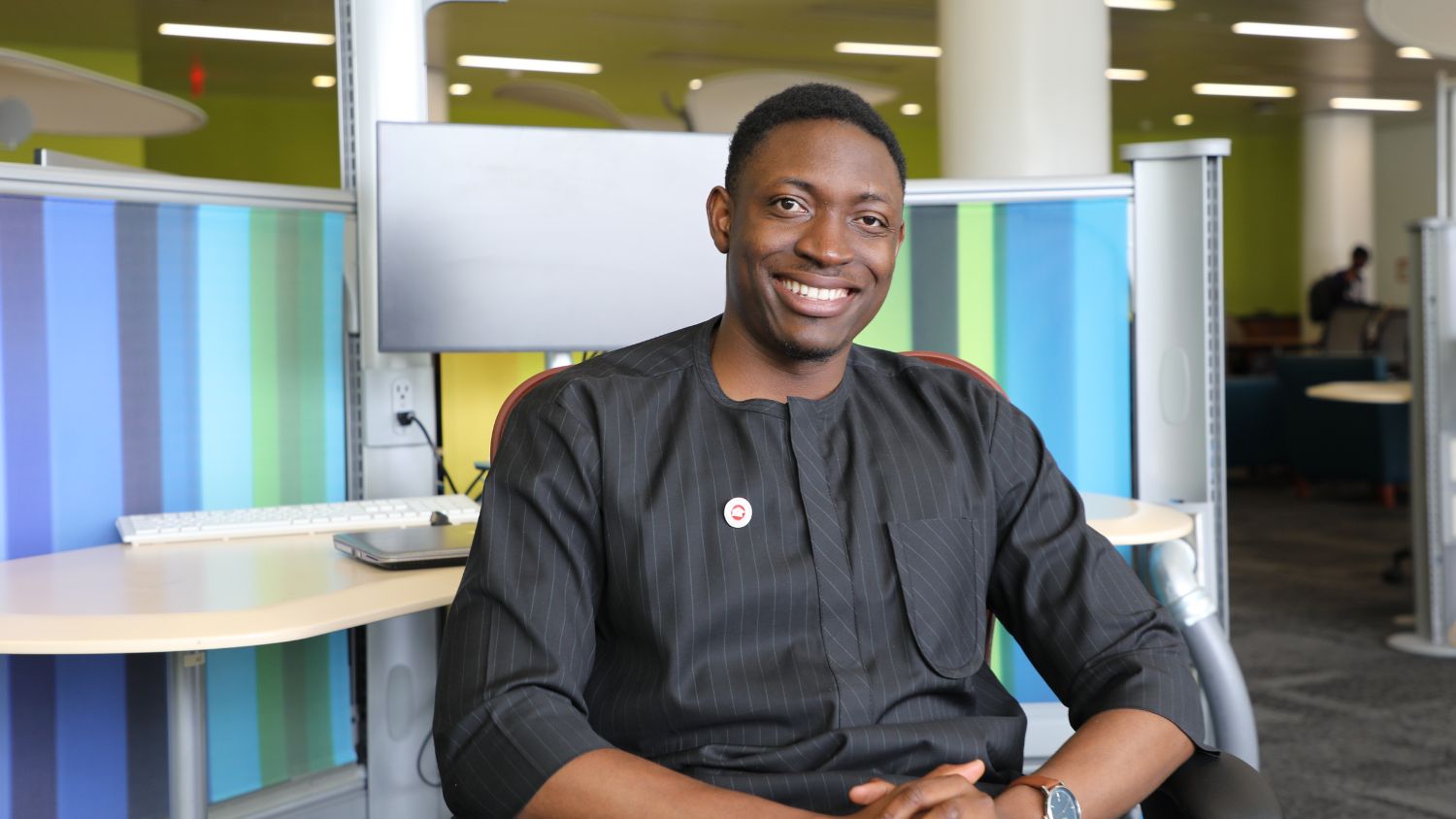 Paul Agada, Masters in Communication graduate